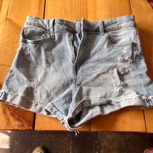 Celebrity Pink Jean Shorts